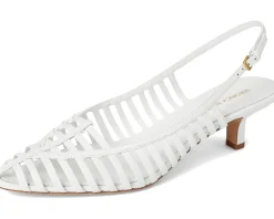 Veronica Beard Britte Coconut White Leather Online