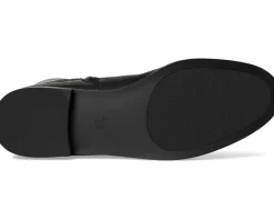 Lauren Ralph Lauren Brooke II Burnished Leather Tall Boots Black Best