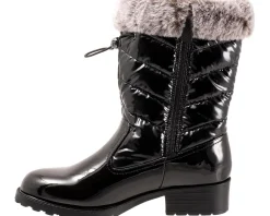 Trotters Bryce Black Patent New