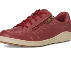 Clarks Bryianne Bayla Red Leather Sale