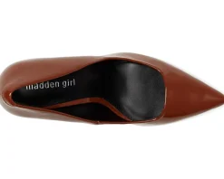 Madden Girl Brynn Cinnamon Patent Sale