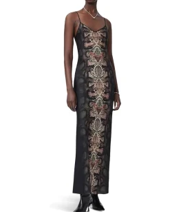 AllSaints Bryony Maxi Dress Ophis Black Online