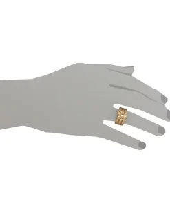 Women Michael Kors Buckle Set of 3 Skinny Rings