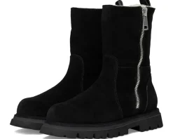 Blondo Burnout Waterproof Black Suede Clearance