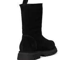 Blondo Burnout Waterproof Black Suede Clearance