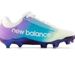 New Balance BurnX4 Lacrosse Cleats White/Black 1 Sale