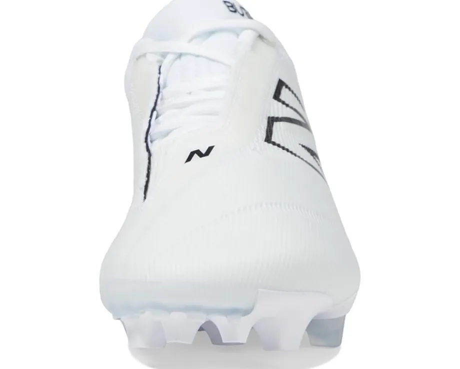 New Balance BurnX4 Lacrosse Cleats White/Grey Matter Clearance