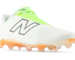 New Balance BurnX4 Lacrosse Cleats White/Green Discount