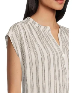 Sanctuary By The Bay Shell Chalk Black Stripe 2 Clearance