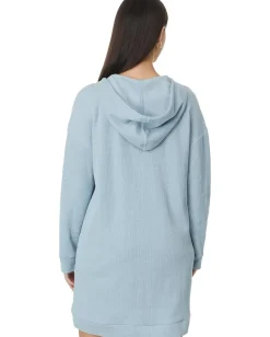 Toad&Co Byrne Hooded Dress Weathered Blue Hot