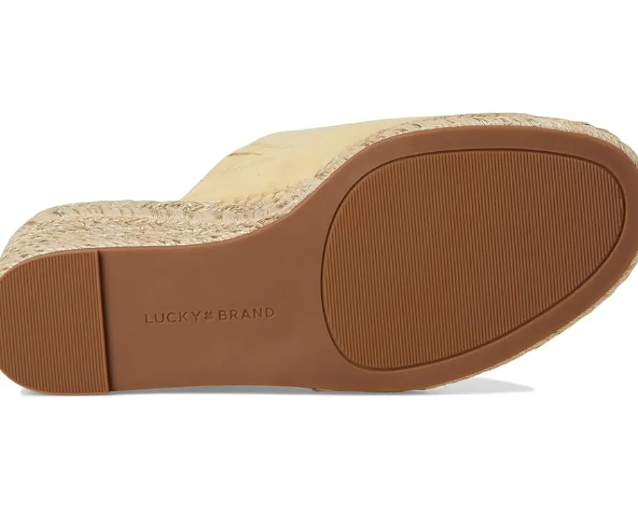 Lucky Brand Cabriah Espadrille Wedge Sandal Sunlight