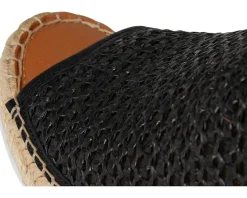 Lucky Brand Cabriah Woven Espadrille Wedge Sandal Black/Black Discount