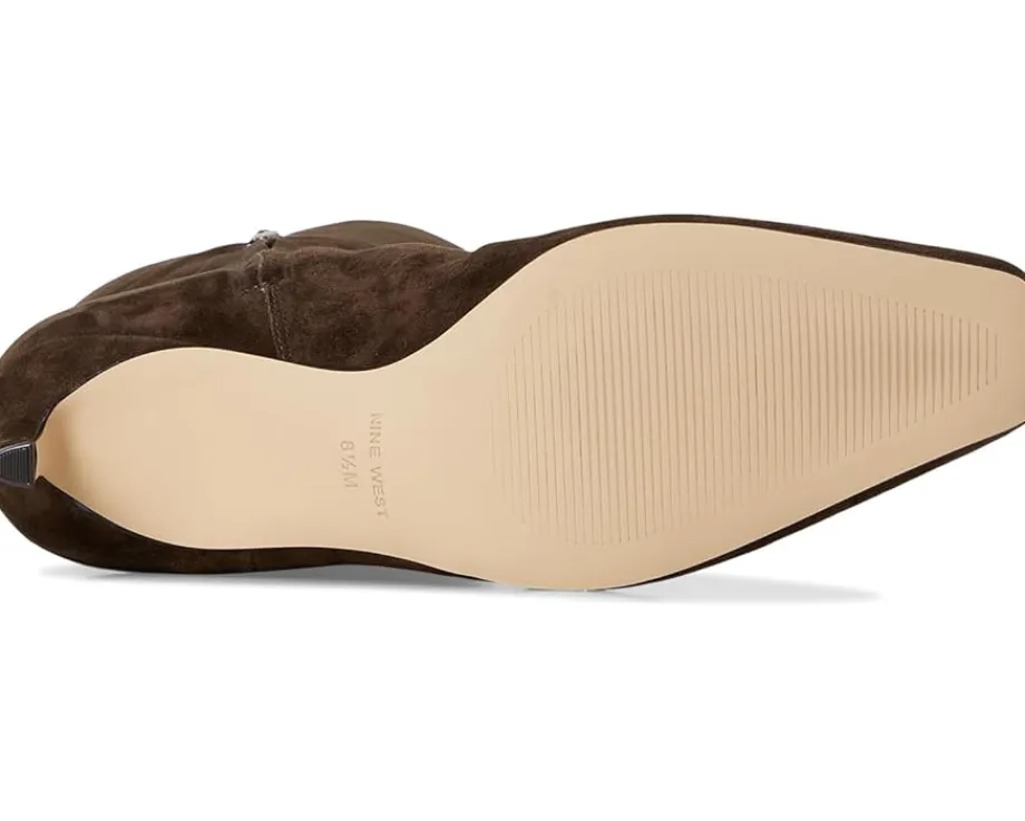 Nine West Caddy Dark Brown Suede Best