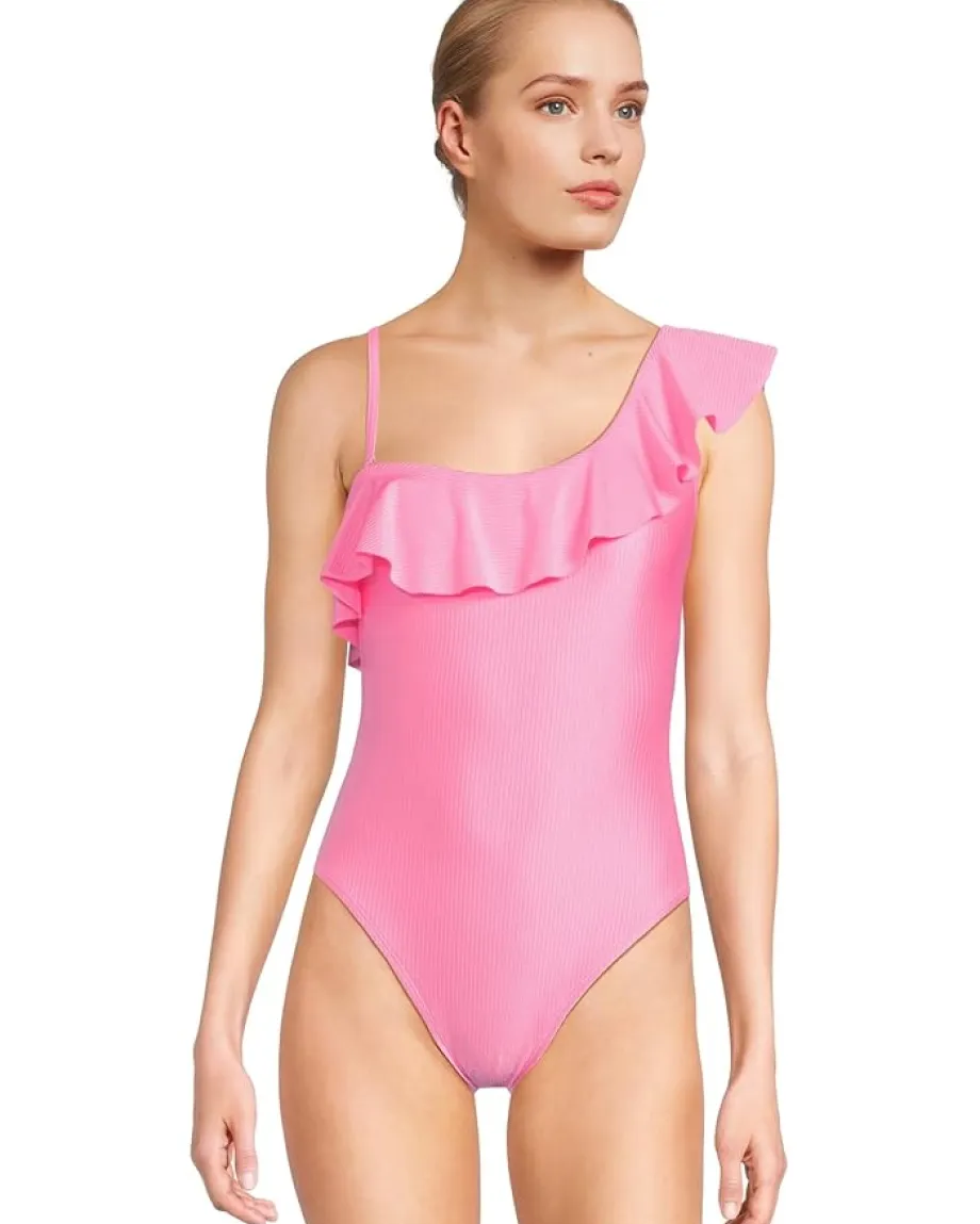 Women Lilly Pulitzer Caelum Ruffle One Piece