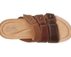 Clarks Calenne Lily Brown Multi Leather Clearance