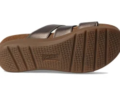 Clarks Calenne Lily Bronze Metallic Leather New