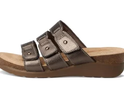 Clarks Calenne Lily Bronze Metallic Leather New