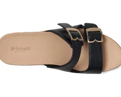 Dr. Scholl's Cali Breeze Black Smooth Outlet
