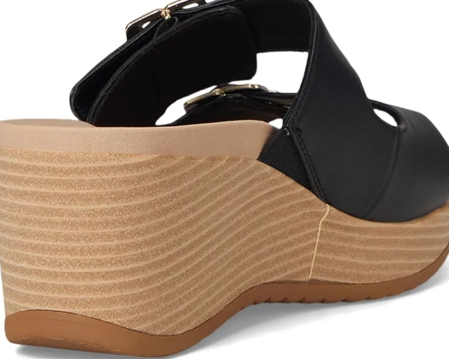 Dr. Scholl's Cali Breeze Black Smooth Outlet