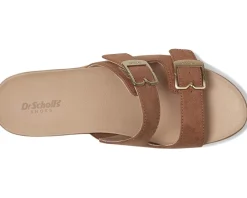 Dr. Scholl's Cali Breeze Honey Brown Fabric Online