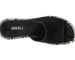 Vaneli Calla Black Suede Clearance