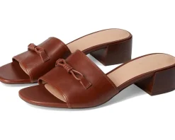 Cole Haan Calli Embellished Sandals Dark Cuoio Leather Outlet