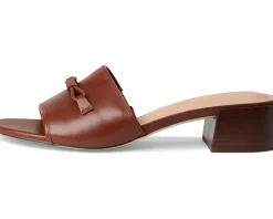 Cole Haan Calli Embellished Sandals Dark Cuoio Leather Outlet