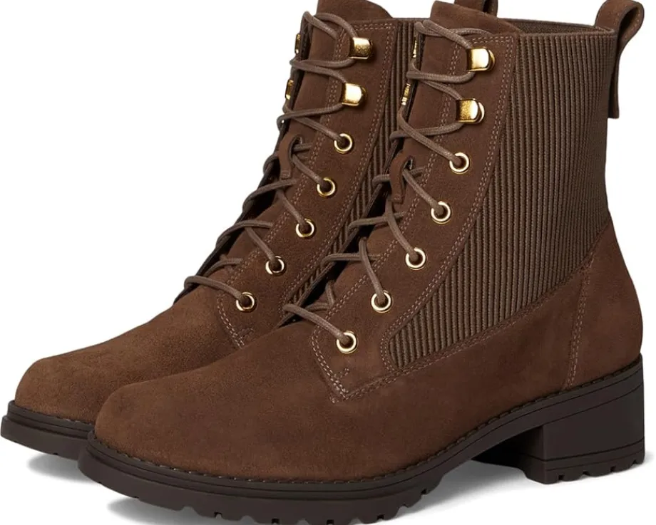 Cole Haan Camea Waterproof Combat Boot 2 Chocolate Lava Hot