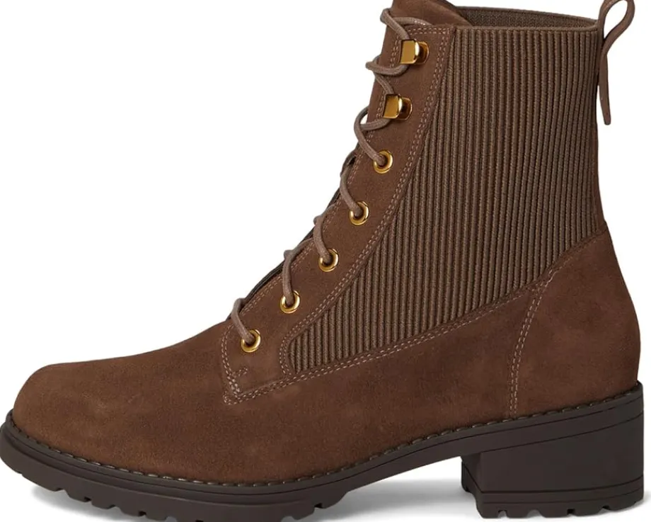 Cole Haan Camea Waterproof Combat Boot 2 Chocolate Lava Hot