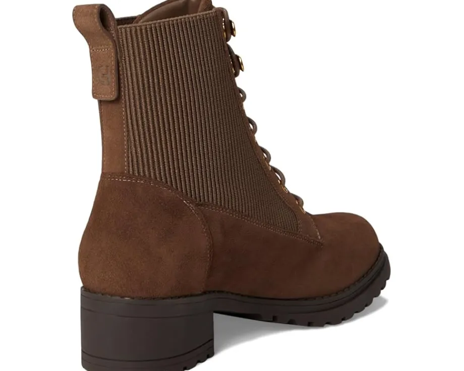Cole Haan Camea Waterproof Combat Boot 2 Chocolate Lava Hot