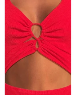 L*Space Camille Dress Flame Hot