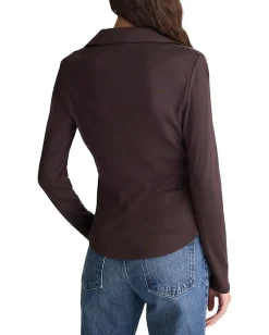 Women Madewell Camp Long Sleeve Top