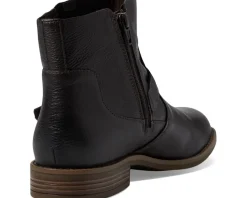 Clarks Camzin Loop Dark Brown Leather Outlet