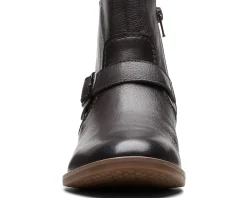 Clarks Camzin Loop Dark Brown Leather Outlet