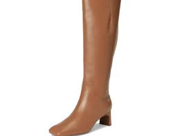 Naturalizer Candela Knee High Boots Cafe Leather Hot