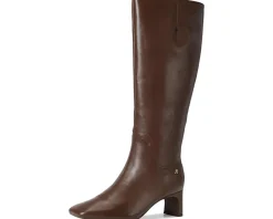 Naturalizer Candela Knee High Boots Mocha Leather Online