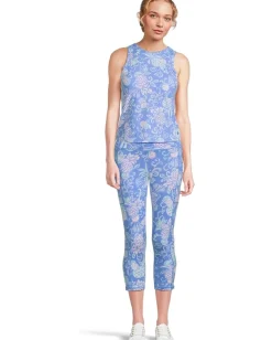 Women Lilly Pulitzer Candia Active Bra Tank Up