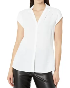 Women NIC+ZOE Cap Sleeve Day To Night Top