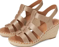 Gentle Souls by Kenneth Cole Capelin Matte Gold Leather Sale