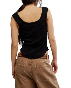 Women Free People Care Bryson Henley Tank