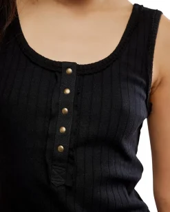 Women Free People Care Bryson Henley Tank