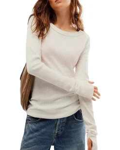 Women Free People Care Honey B Crew Neck