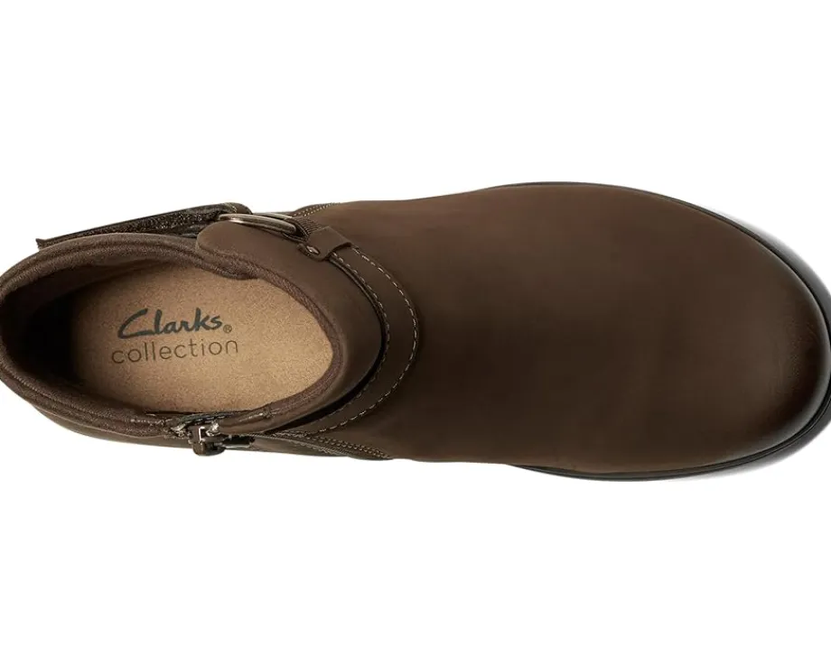 Clarks Carleigh Drift Mushroom Combi Nubuck Hot