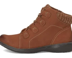 Clarks Carleigh Jade Dark Tan Nubuck New