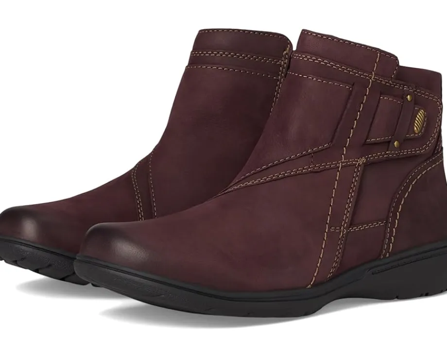 Clarks Carleigh Style Wine Nubuck Hot