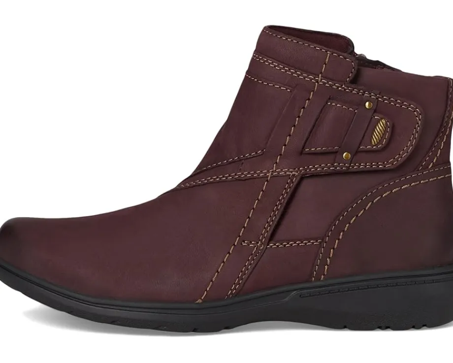 Clarks Carleigh Style Wine Nubuck Hot
