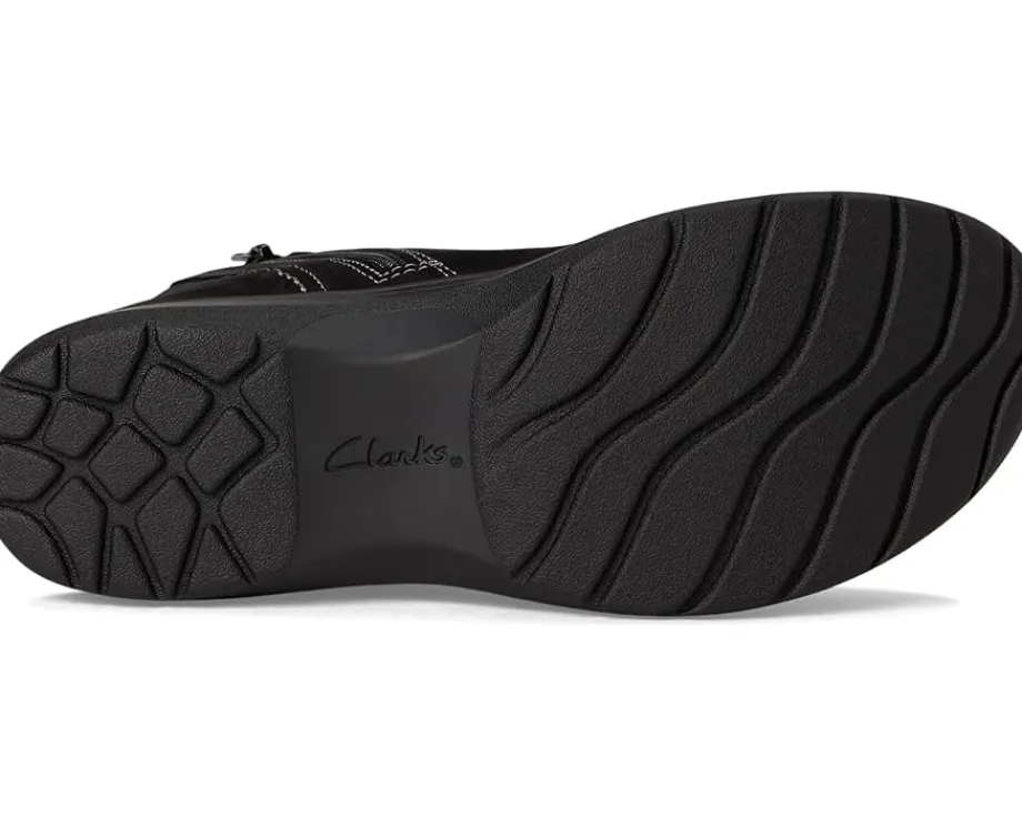 Clarks Carleigh Style Black Nubuck Hot