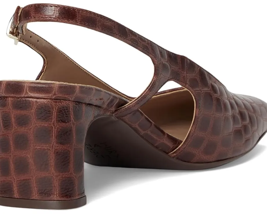 Naturalizer Carmen Cappuccino Crocco Leather Discount