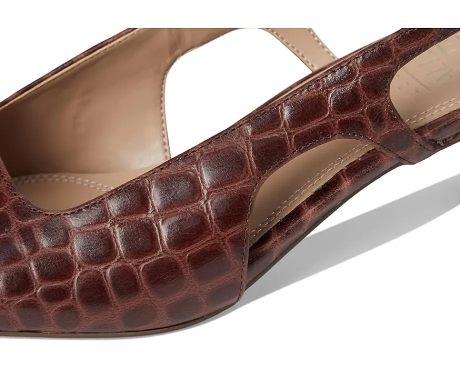 Naturalizer Carmen Cappuccino Crocco Leather Discount