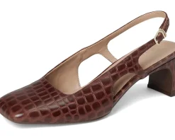 Naturalizer Carmen Cappuccino Crocco Leather Discount